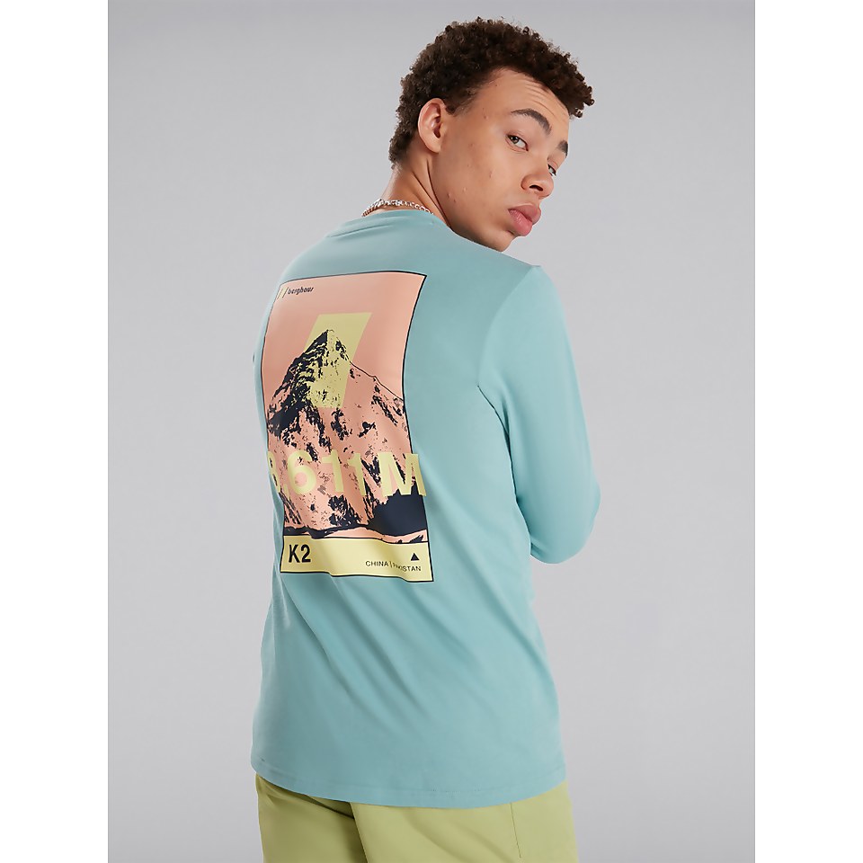 BERGHAUS 8000'S K2 LS TEE AM LTBLU/LTBLU