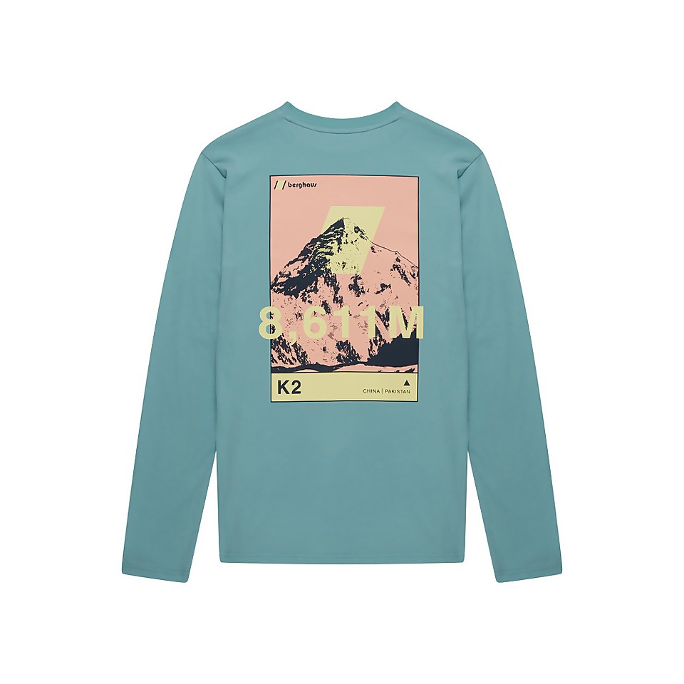 BERGHAUS 8000'S K2 LS TEE AM LTBLU/LTBLU