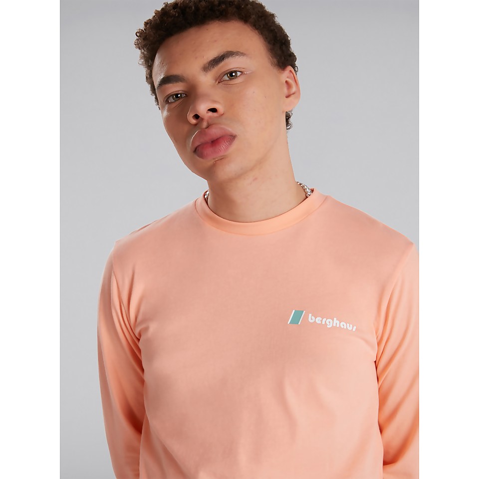 Men's 8000's Everest Long Sleeve Tee - Pink