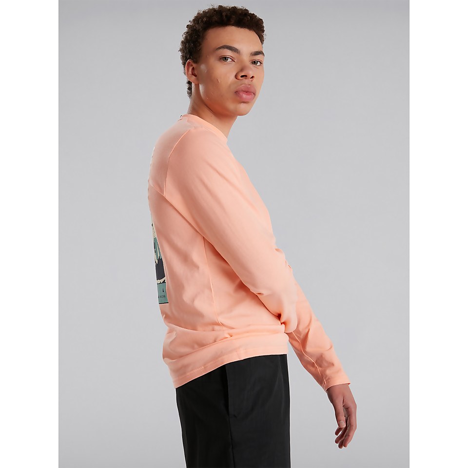 Men's 8000's Everest Long Sleeve Tee - Pink