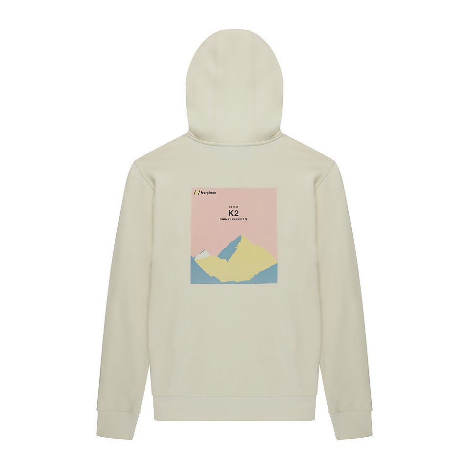 Unisex Heritage Back Print Hoody - Yellow