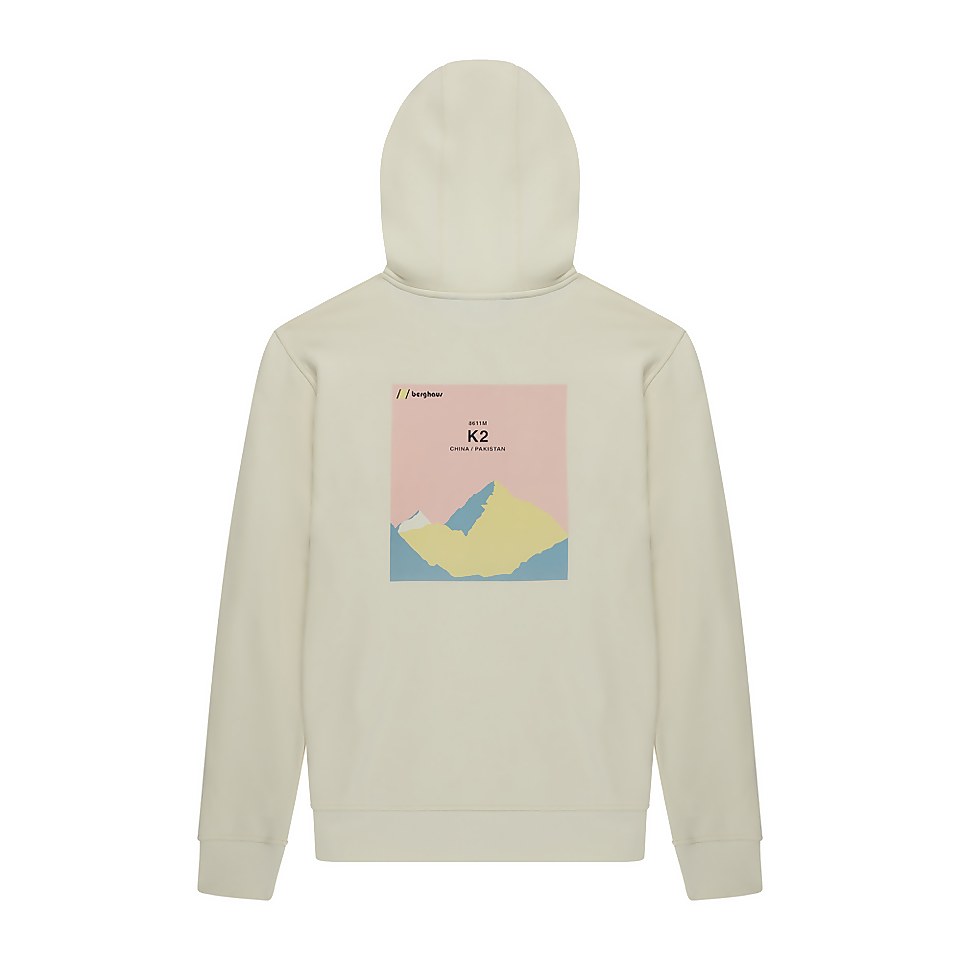 Unisex Heritage Back Print Hoody - Yellow