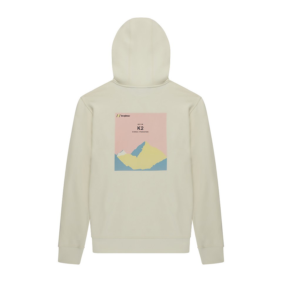 Unisex Heritage Back Print Hoody - Yellow