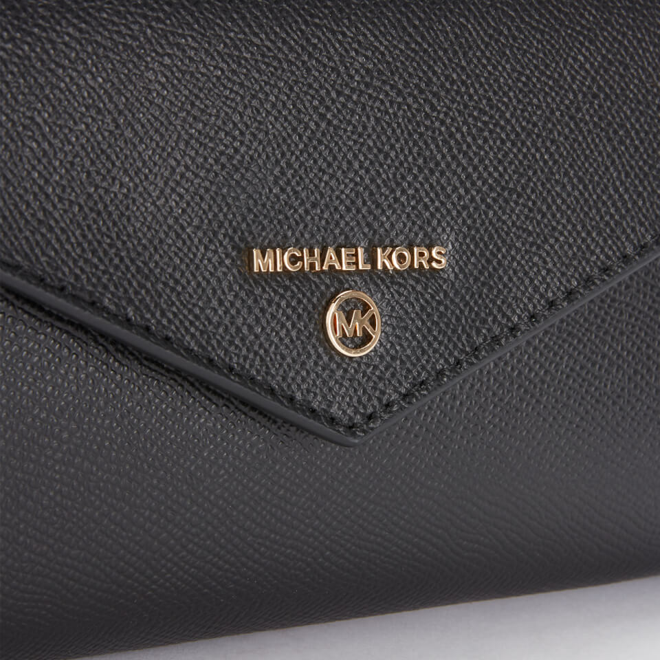 MICHAEL Michael Kors Women's Jet Set Charm Lg Env Phn Xbody Bag - Black