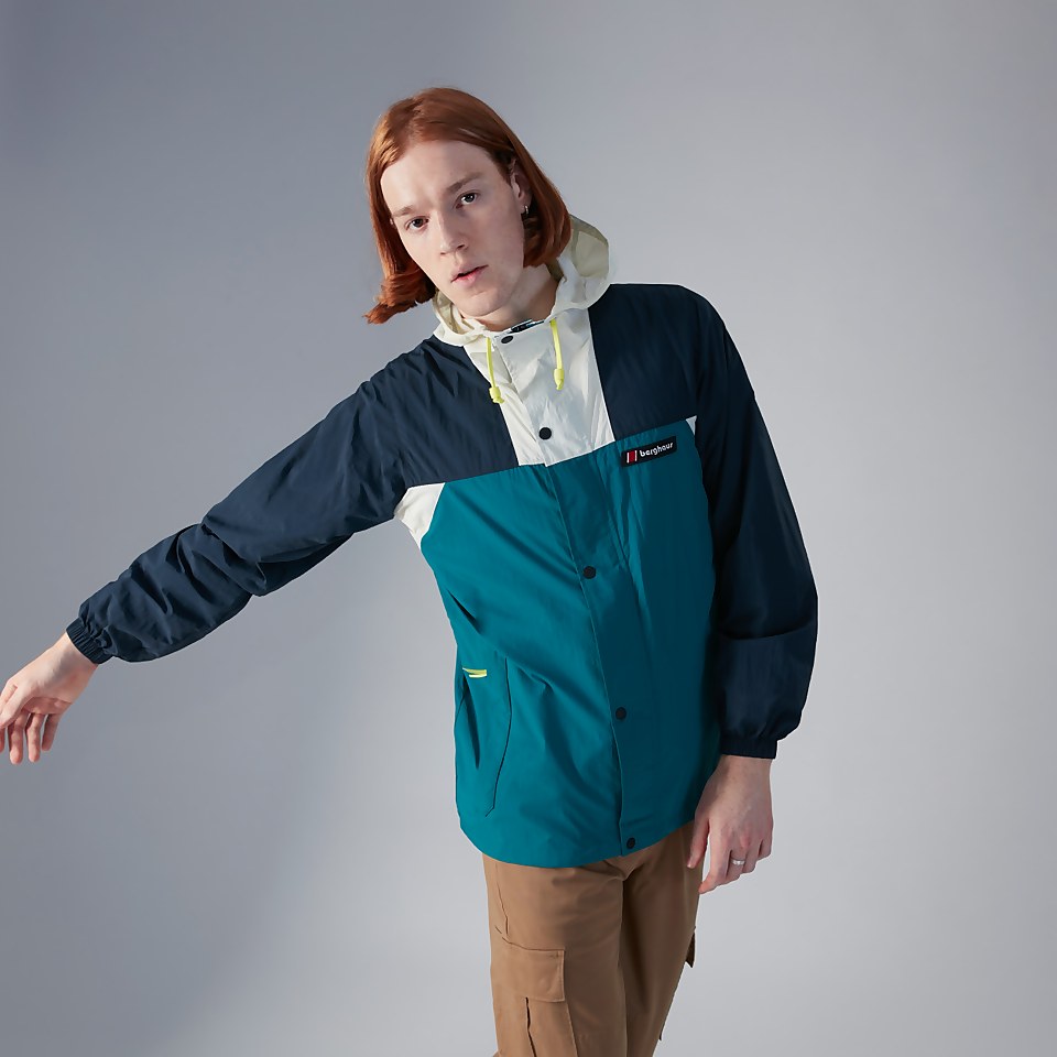 Unisex Windbreaker 21 Waterproof Jacket - Dark Green / Dark Blue