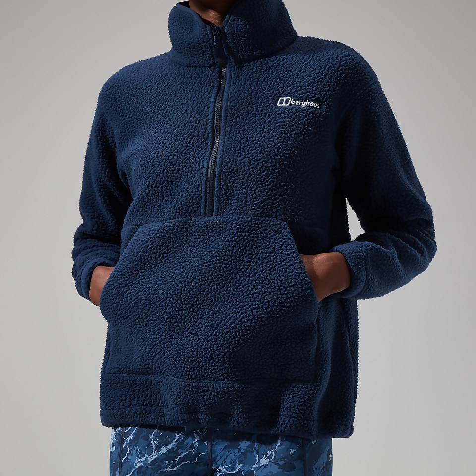 Women's Hawksker Half Zip - Dark Blue