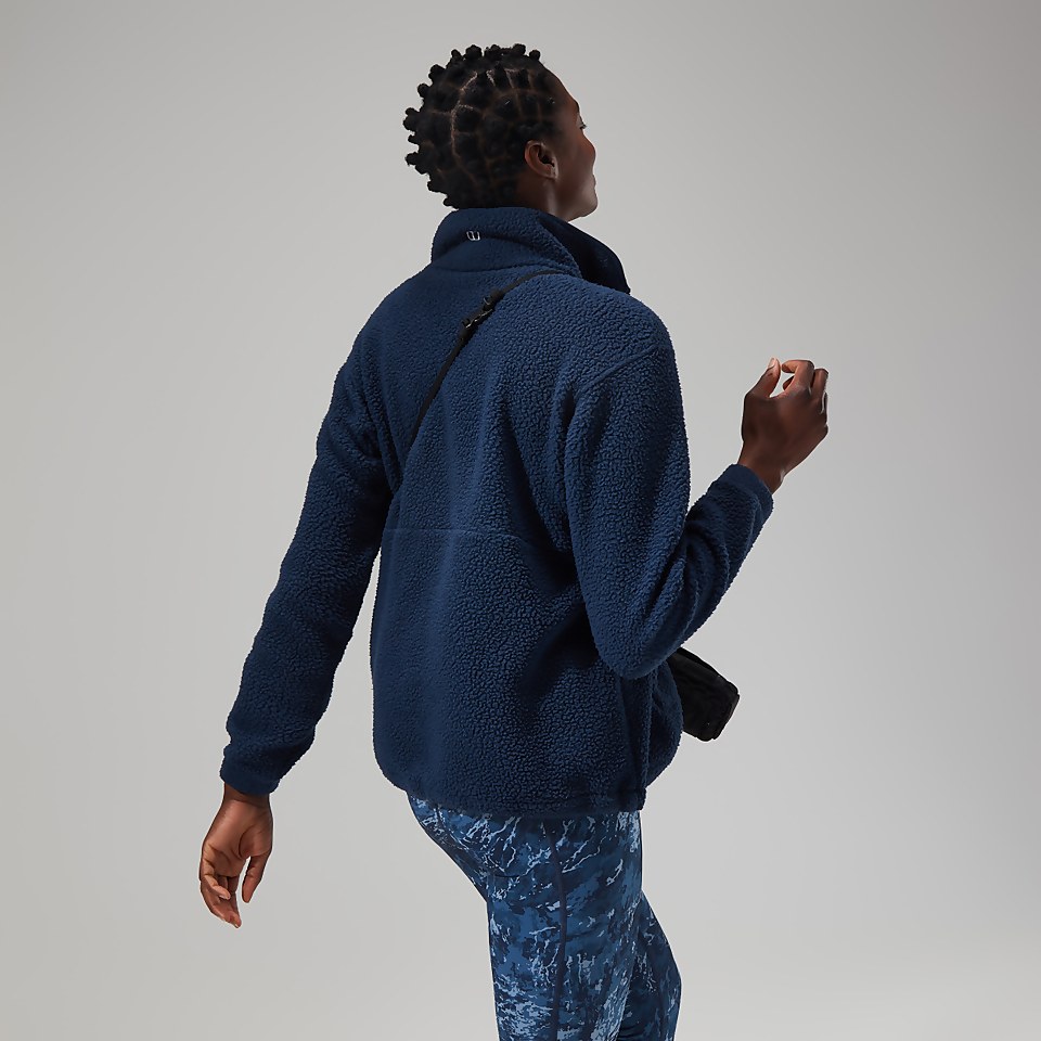 Women's Hawksker Half Zip - Dark Blue