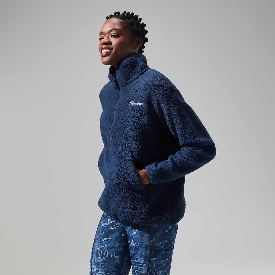 Women's Hawksker Half Zip - Dark Blue