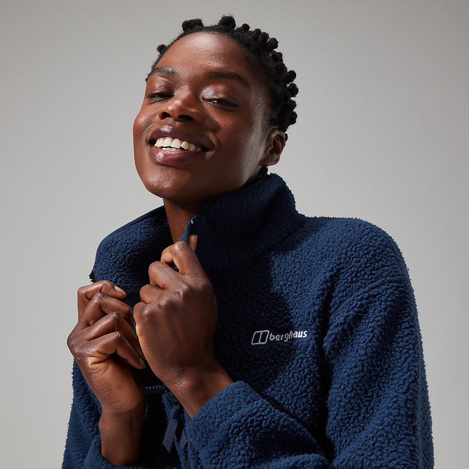Women's Hawksker Half Zip - Dark Blue