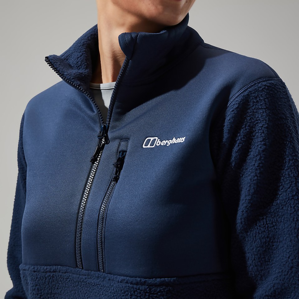 Fadley Half Zip Fleece für Damen - Dunkelblau