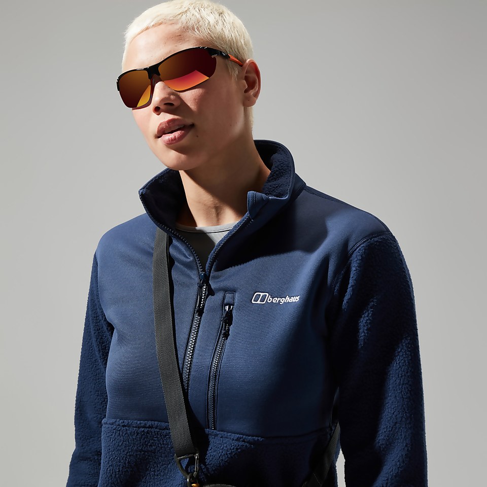 Fadley Half Zip Fleece für Damen - Dunkelblau