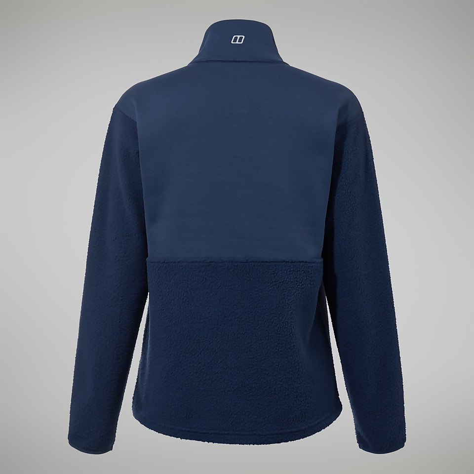 Fadley Half Zip Fleece für Damen - Dunkelblau