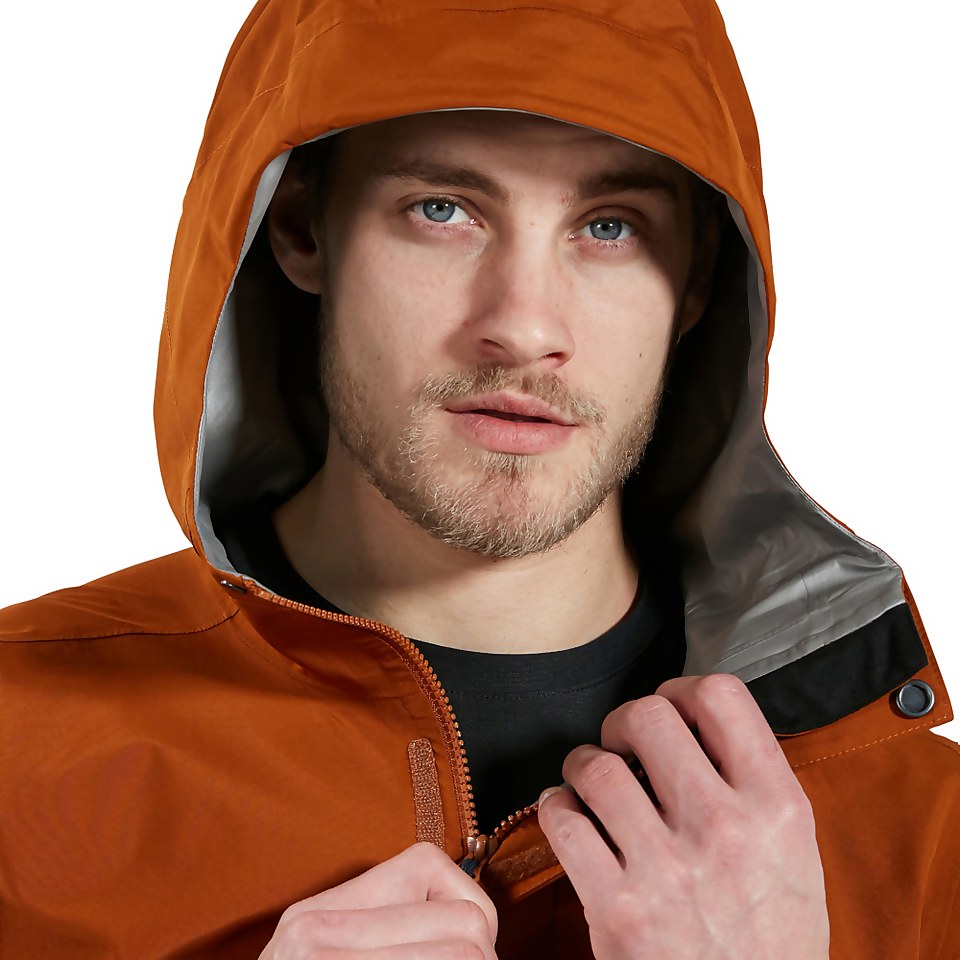 Men's Charn Waterproof Jacket - Brown