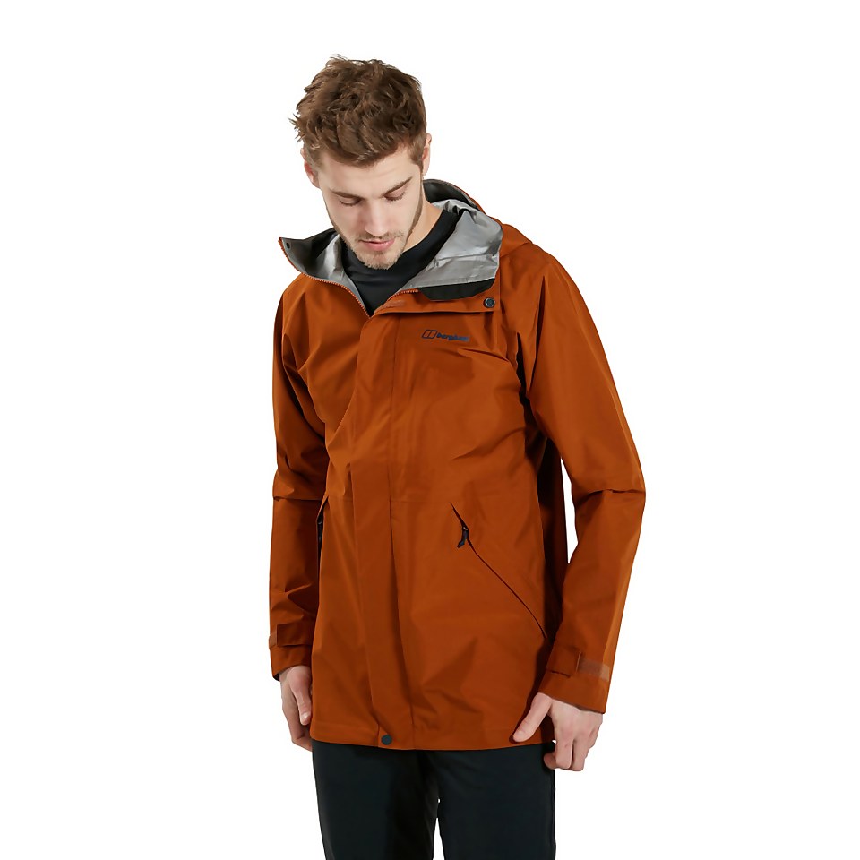 Men's Charn Waterproof Jacket - Brown