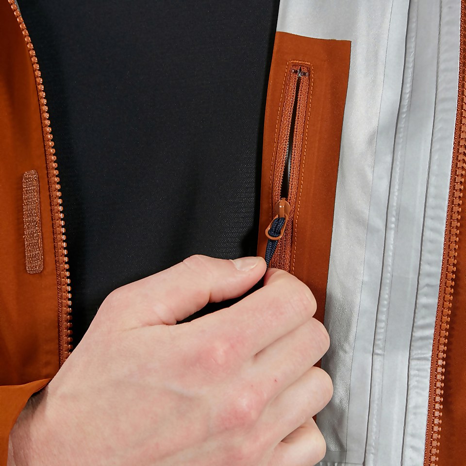 Men's Charn Waterproof Jacket - Brown