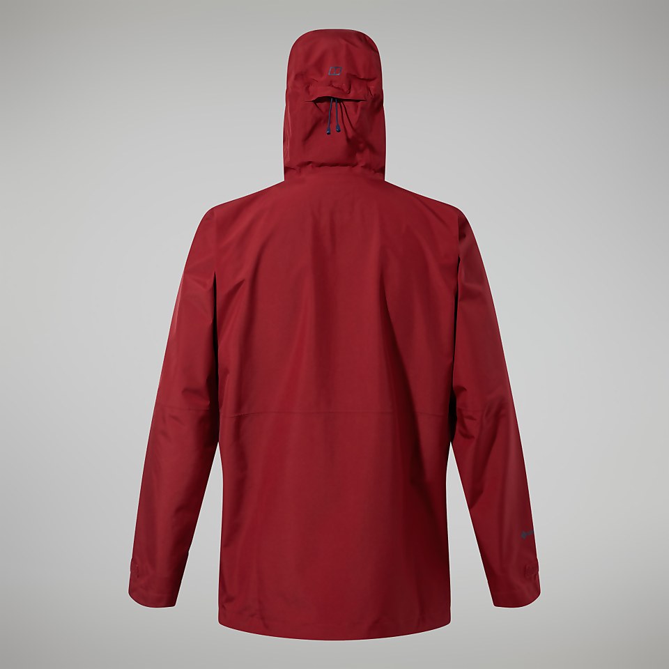 Men's Charn Shell Jacket - Dark Red