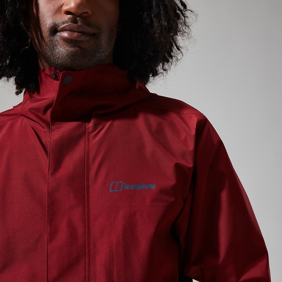 Men's Charn Shell Jacket - Dark Red