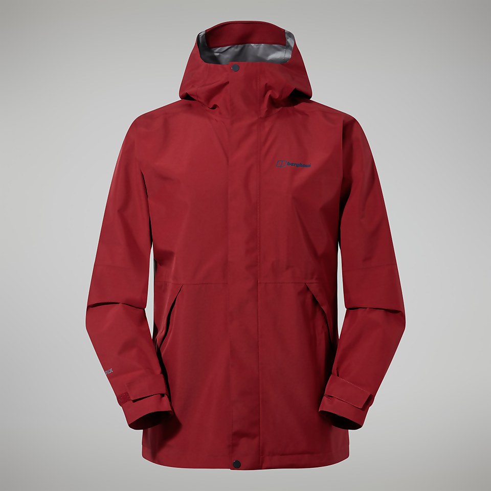 Men's Charn Shell Jacket - Dark Red