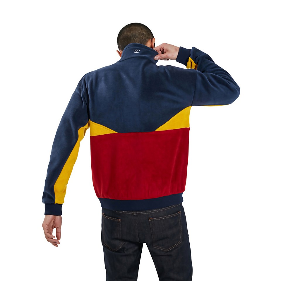 Men's Retrorise Fleece Jacket - Blue / Red
