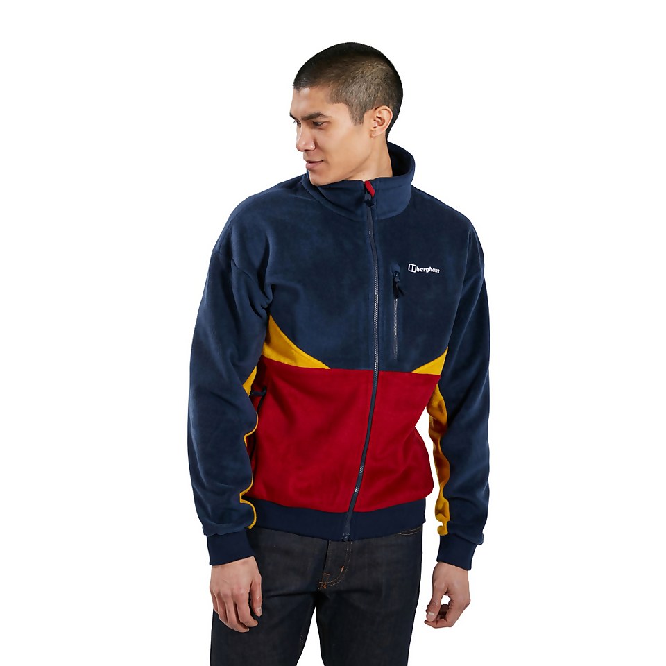 Men's Retrorise Fleece Jacket - Blue / Red