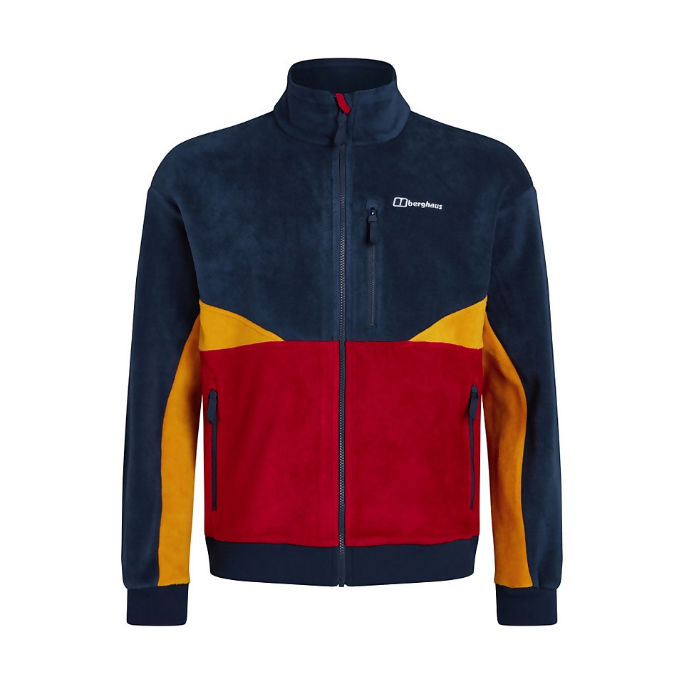 Men's Retrorise Fleece Jacket - Blue / Red
