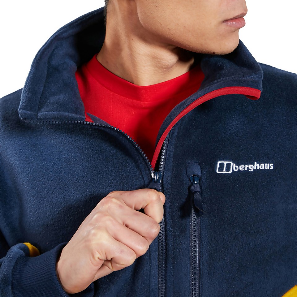 Men's Retrorise Fleece Jacket - Blue / Red