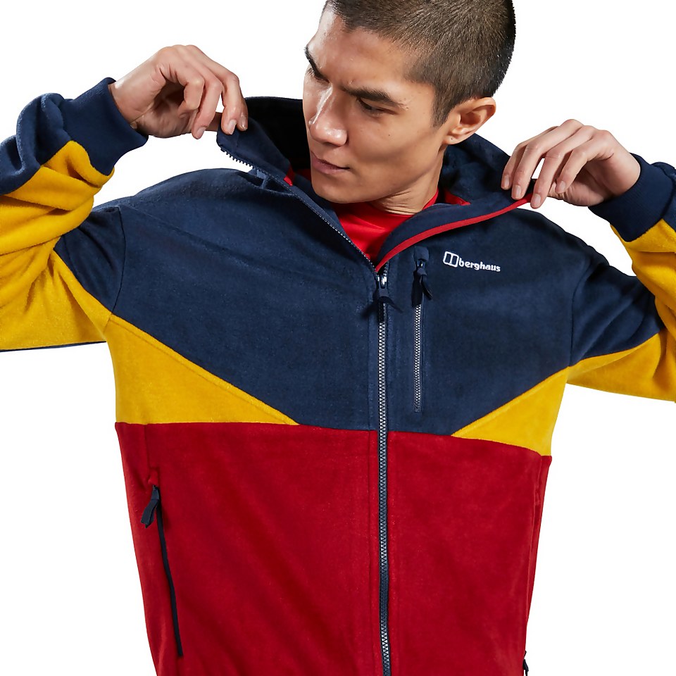 Men's Retrorise Fleece Jacket - Blue / Red