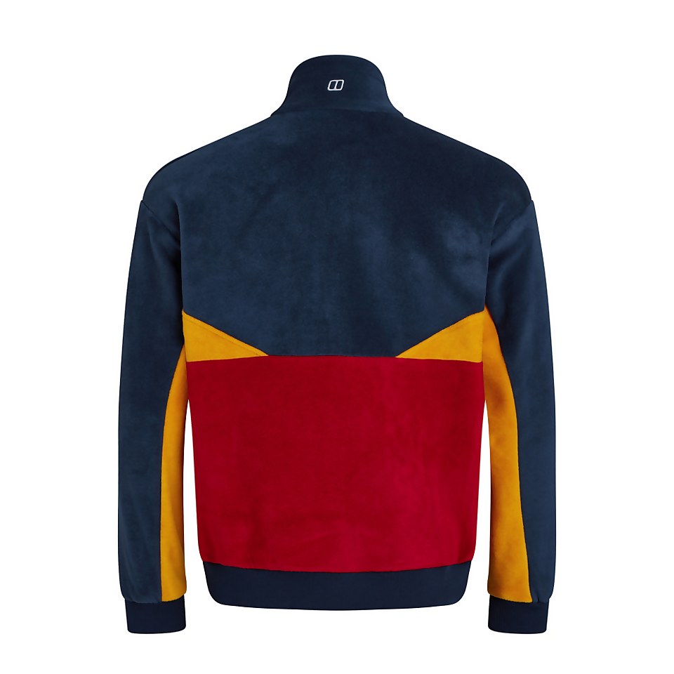 Men's Retrorise Fleece Jacket - Blue / Red