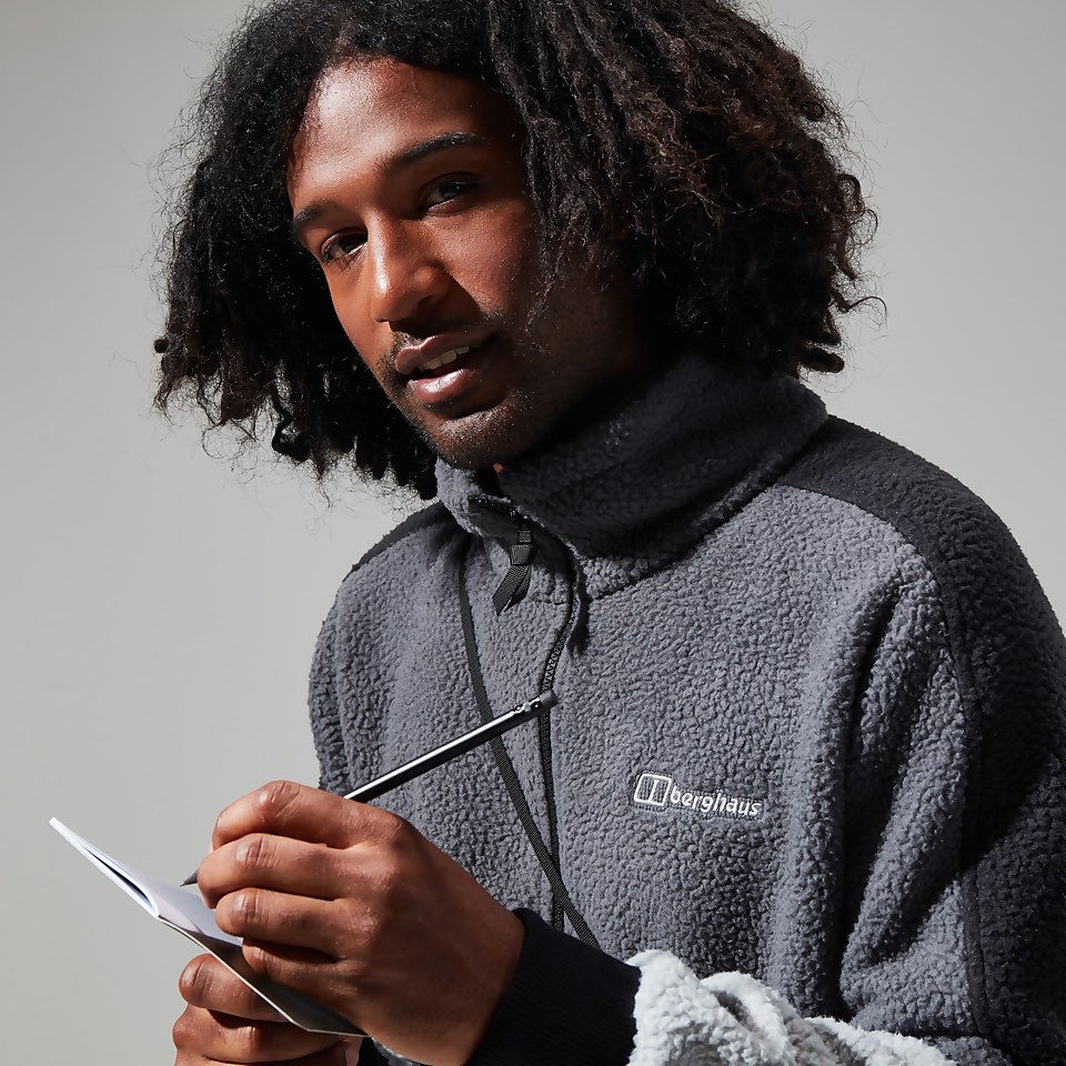 Men's Houlton Half Zip - Grey/Dark Grey