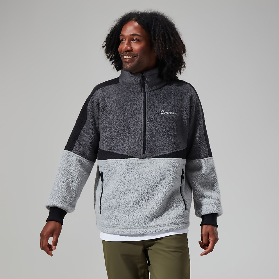 Men's Houlton Half Zip - Grey/Dark Grey
