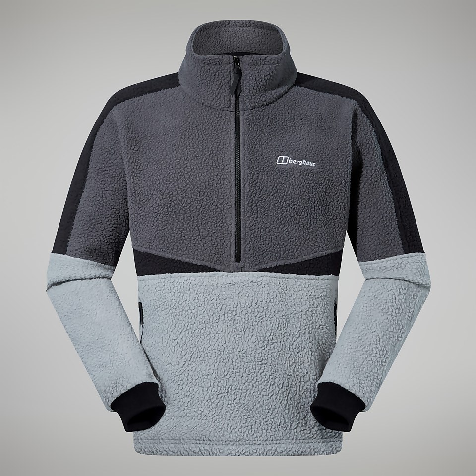 Men's Houlton Half Zip - Grey/Dark Grey