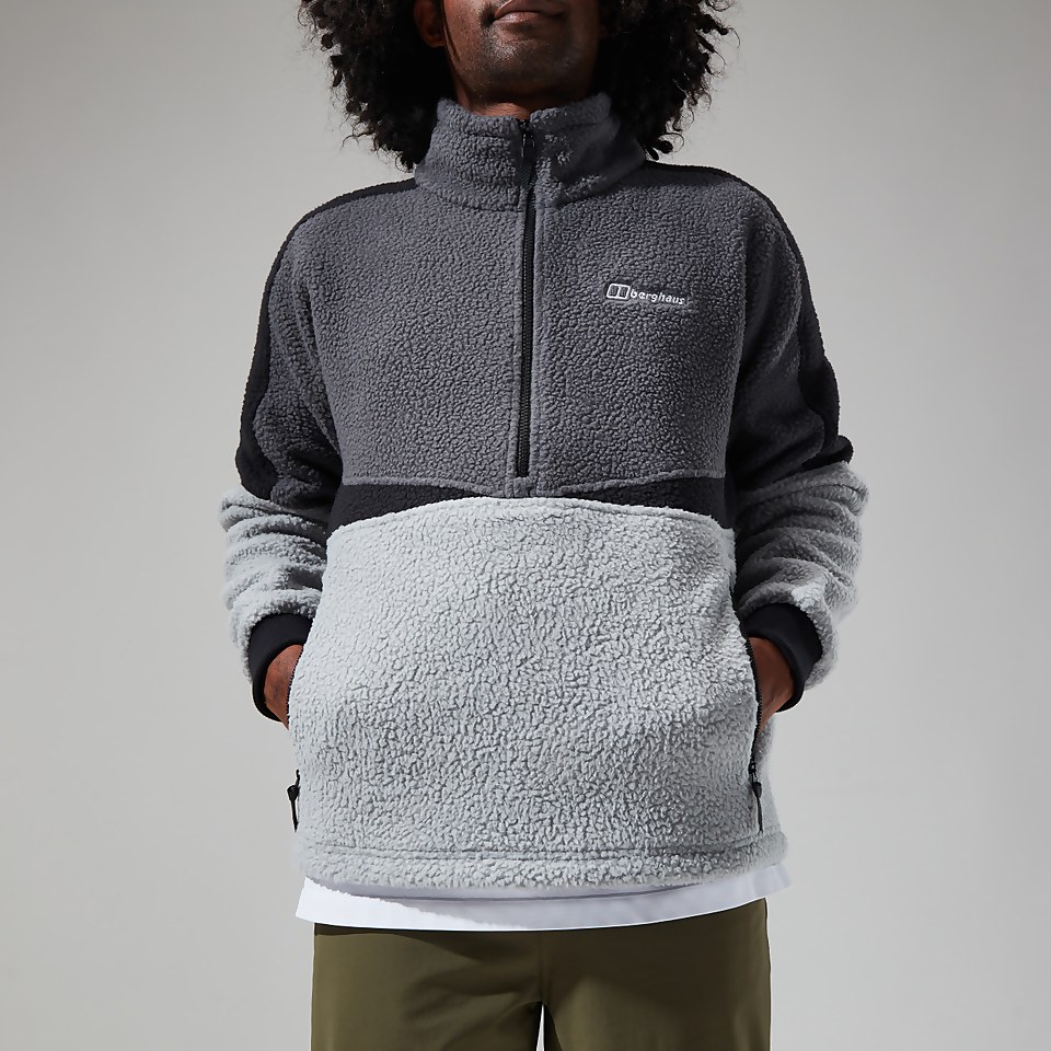 Men's Houlton Half Zip - Grey/Dark Grey