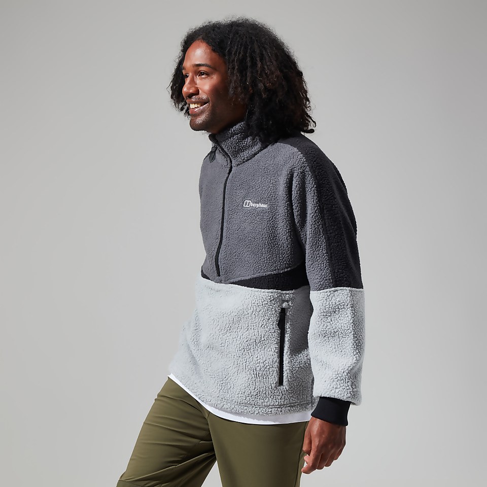 Men's Houlton Half Zip - Grey/Dark Grey