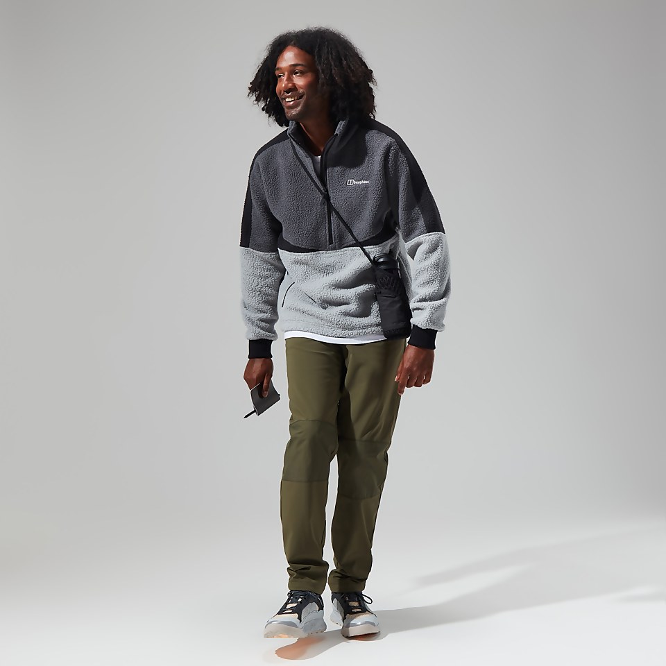 Men's Houlton Half Zip - Grey/Dark Grey