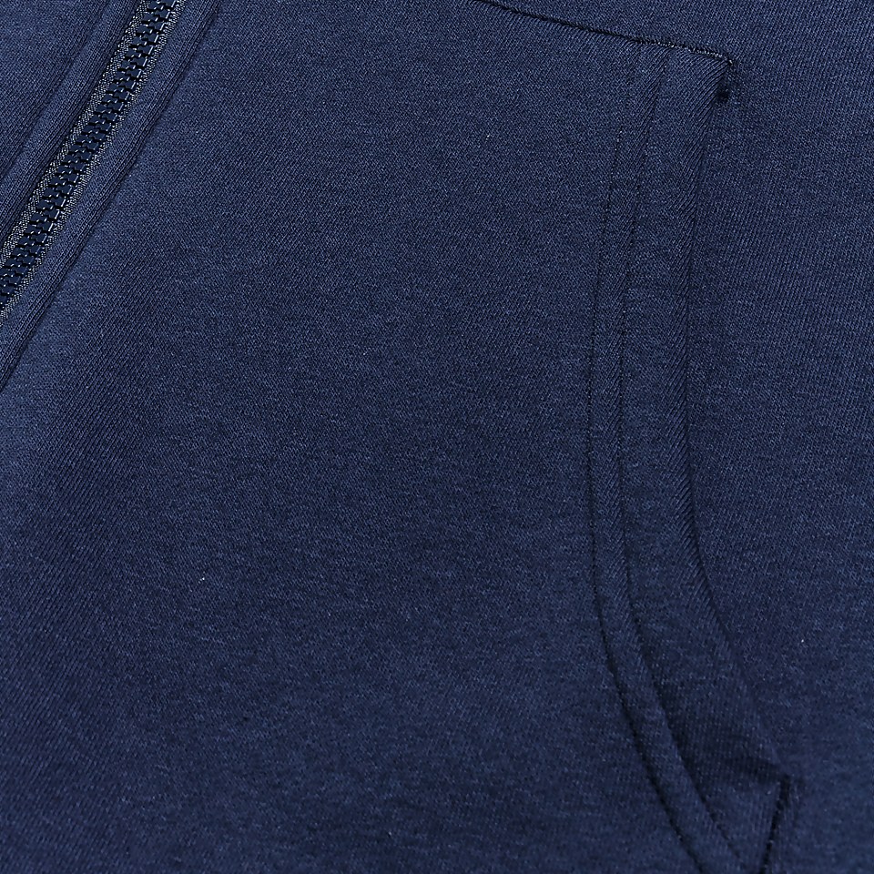Men's Logo Full Zip Hoody Dark Blue