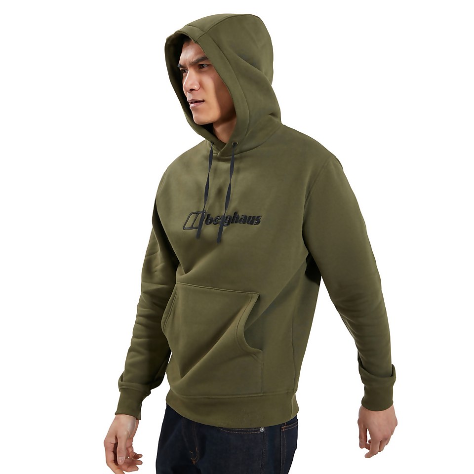 Men's Logo Hoody Dark Green