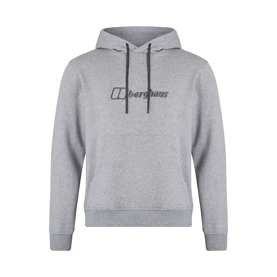 Men's Logo Hoody Dark Grey
