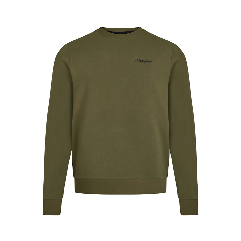 Men's Logo Crew Jumper Green