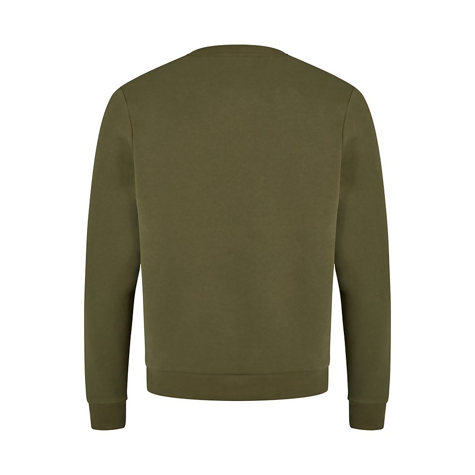Men's Logo Crew Jumper Green