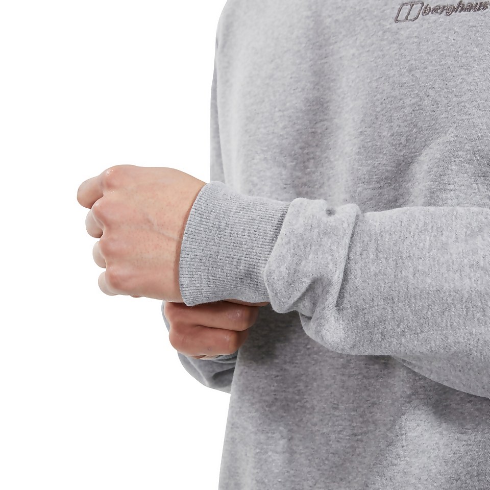 Men's Logo Crew Jumper Grey