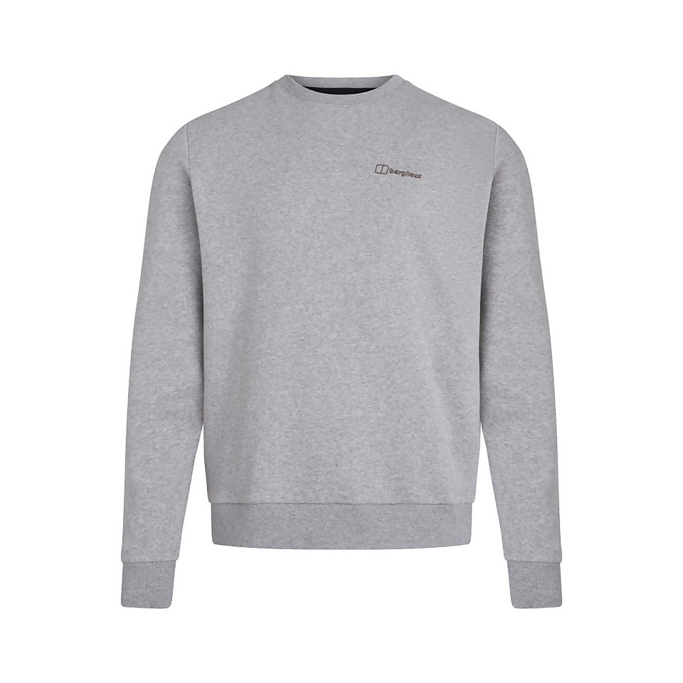 Men's Logo Crew Jumper Grey