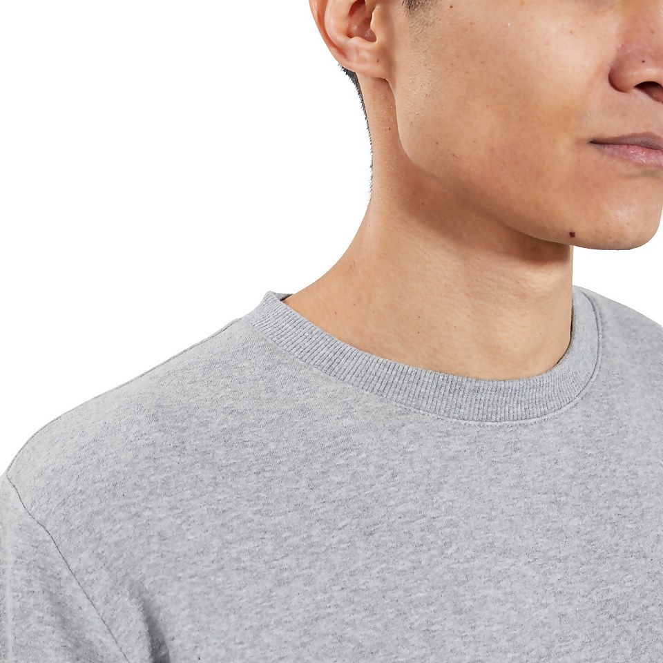 Men's Logo Crew Jumper Grey