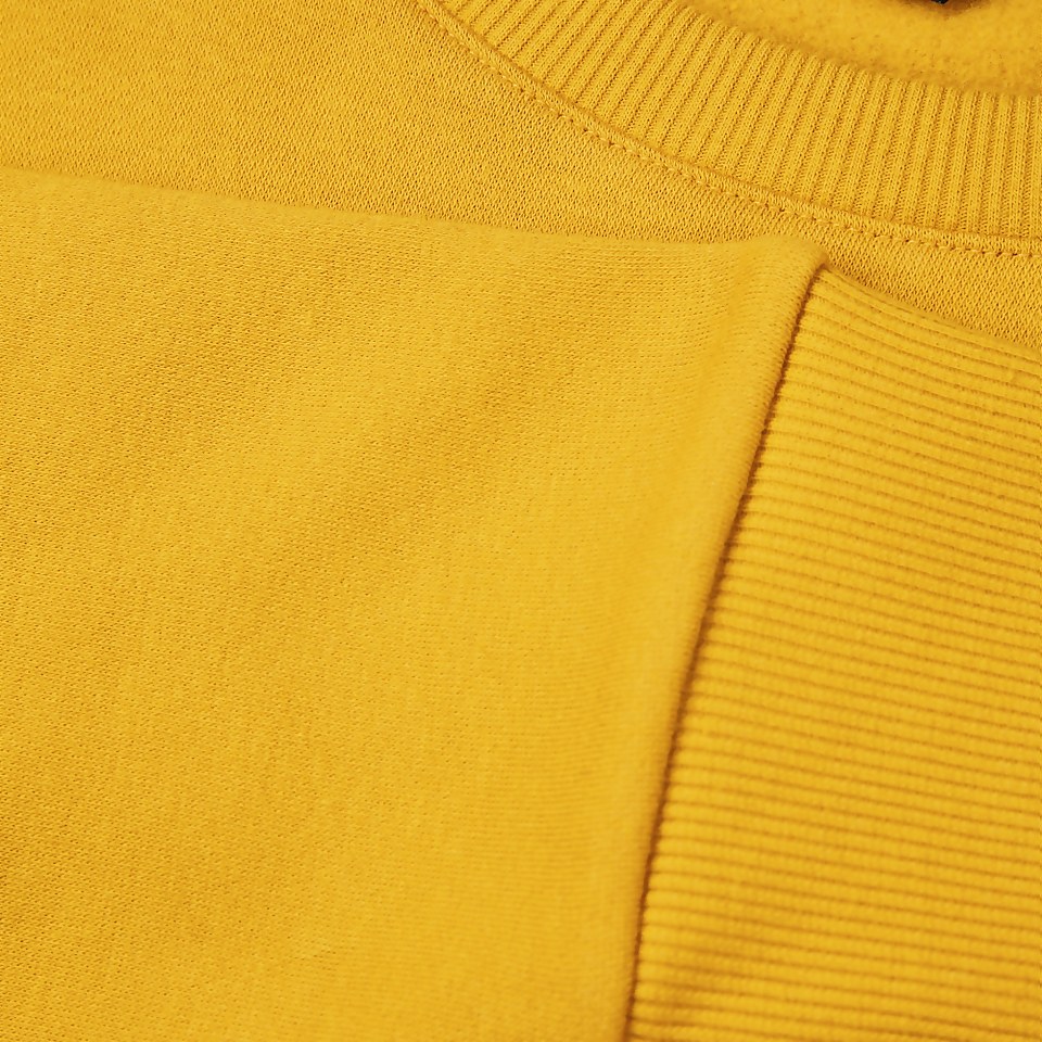 Men's Logo Crew Jumper Yellow