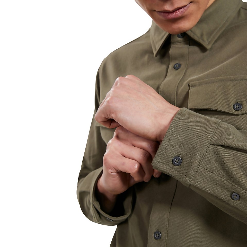 Men's Skawton Long Sleeve Shirt - Green
