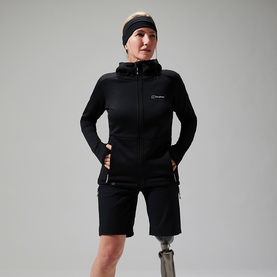 Women's Fourier Hooded Jacket - Black