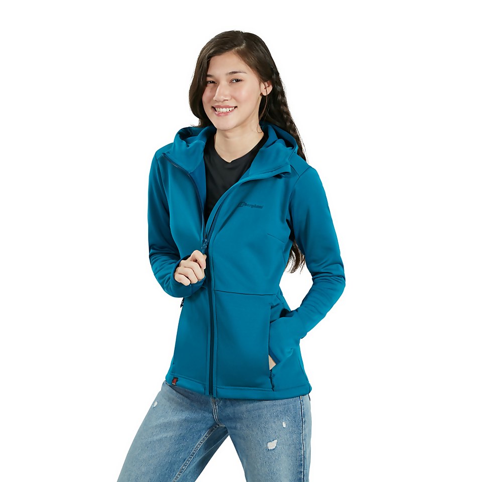 Women's Fourier Hooded Fleece - Blue