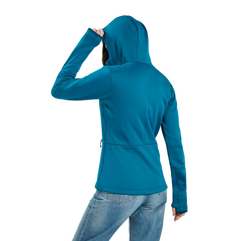 Women's Fourier Hooded Fleece - Blue