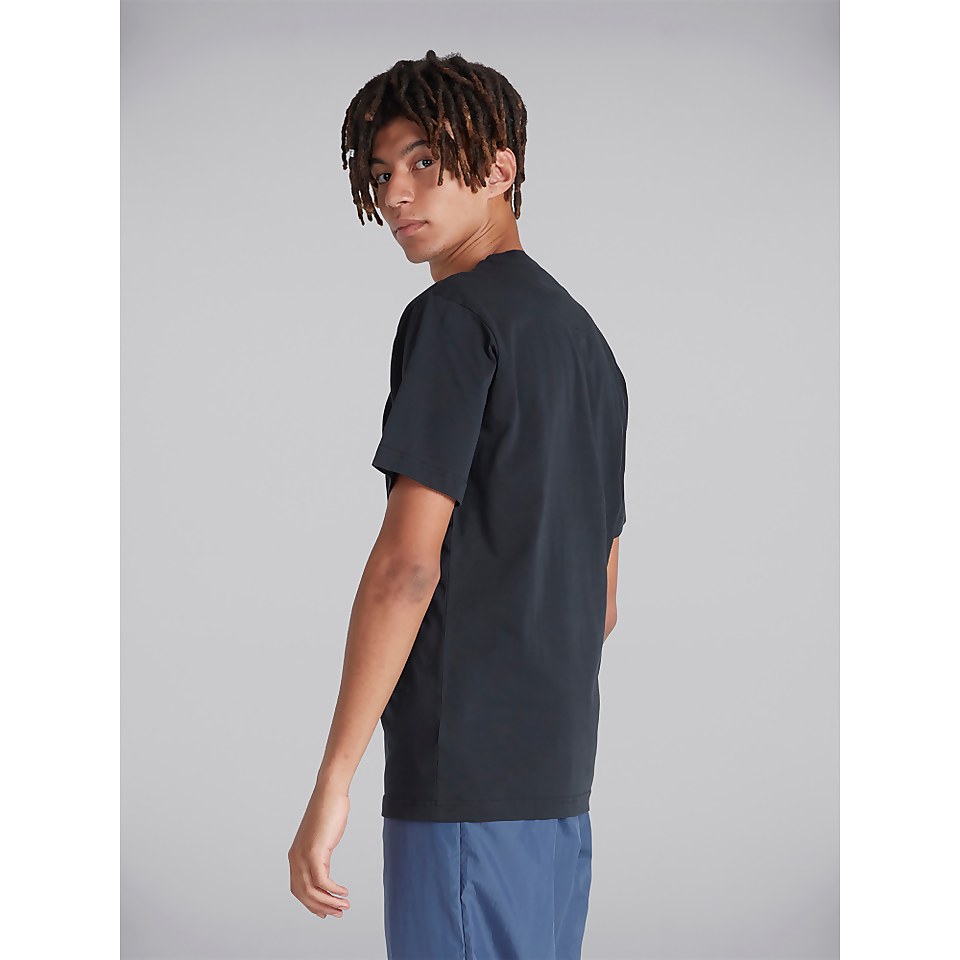 Unisex Heritage Front Logo T-Shirt - Black