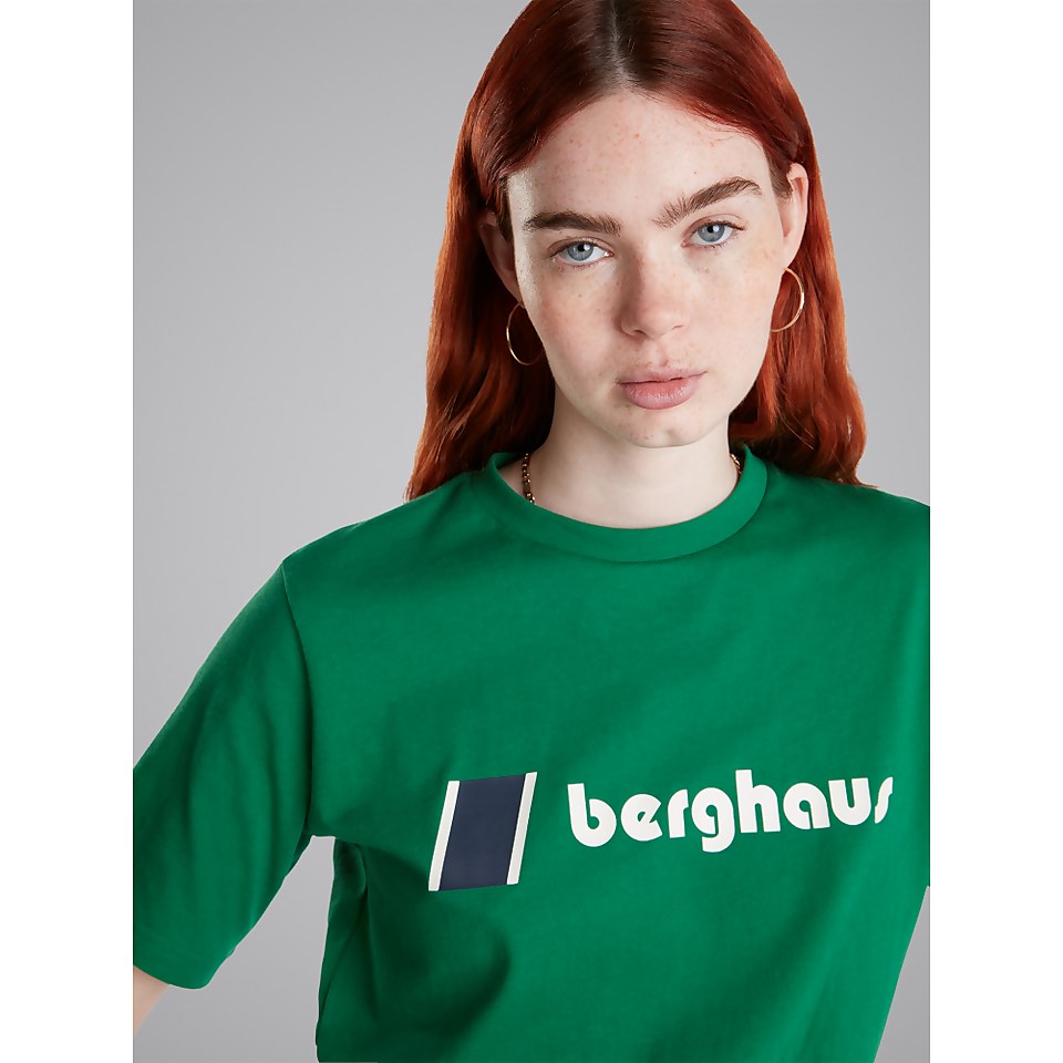 Unisex Heritage Front Logo T-Shirt - Green