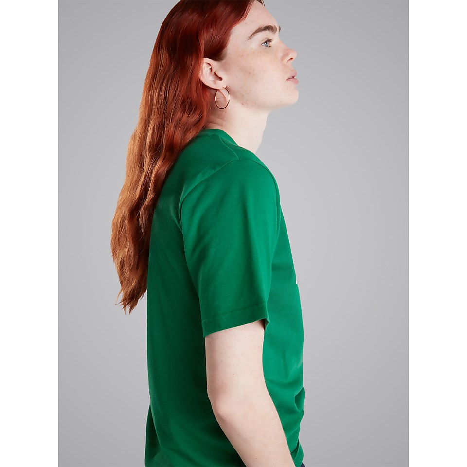 Unisex Heritage Front Logo T-Shirt - Green